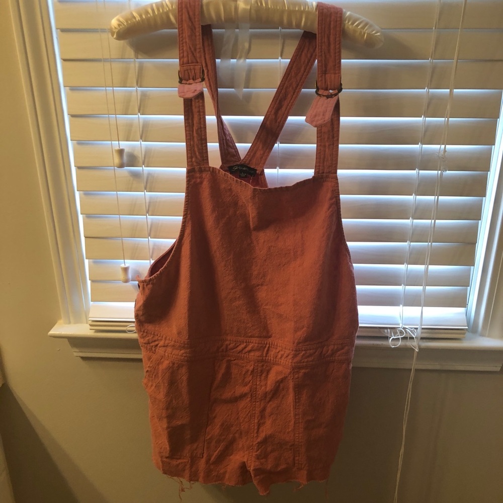 comfy rose overalls